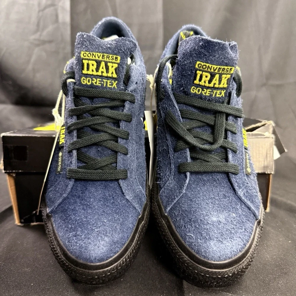 Converse One Star Pro Low Top Irak Gore‎ Tex Suede Navy (A13646C) Mens 6 W 7.5